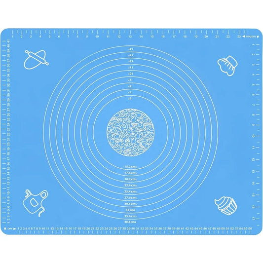 Non-Stick Silicone Baking Mat with Measurements