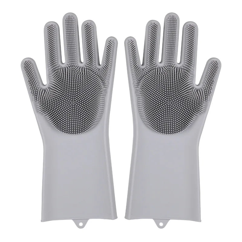 Magic Silicone Dishwashing Gloves