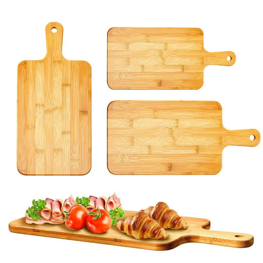 Bamboo Cutting Board with Handle