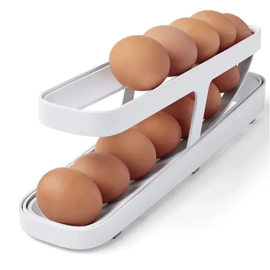 Automatic Scrolling Egg Rack Holder