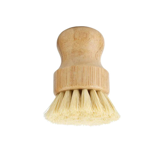 Bamboo Dish Scrub Brushes Set