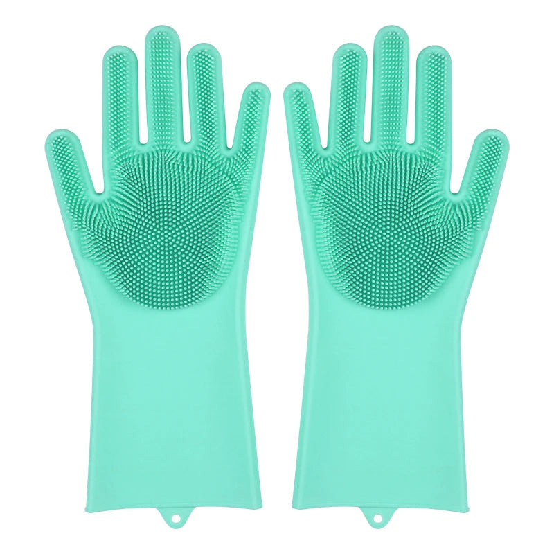 Magic Silicone Dishwashing Gloves