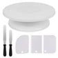 Cake Decorating Turntable & Spatula Set