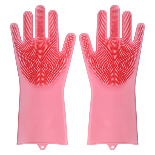 Magic Silicone Dishwashing Gloves