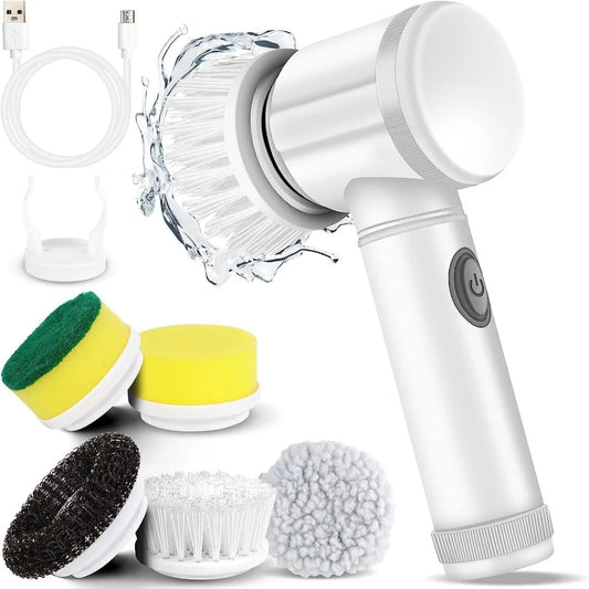 Rechargeable Cordless Spin Scrubber