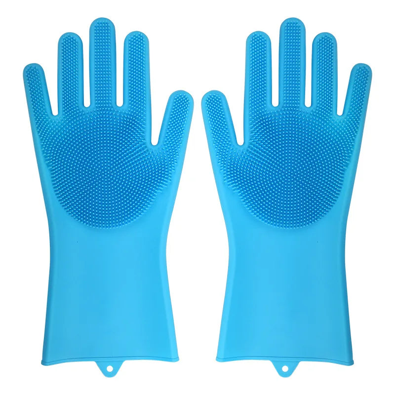 Magic Silicone Dishwashing Gloves