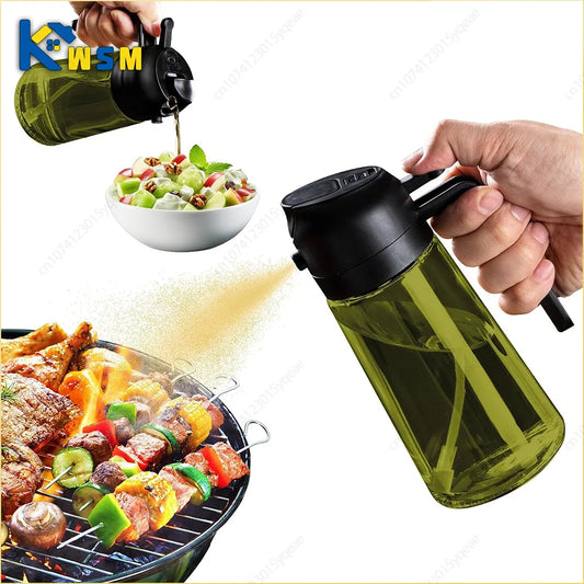 2-in-1 Oil Sprayer Dispenser