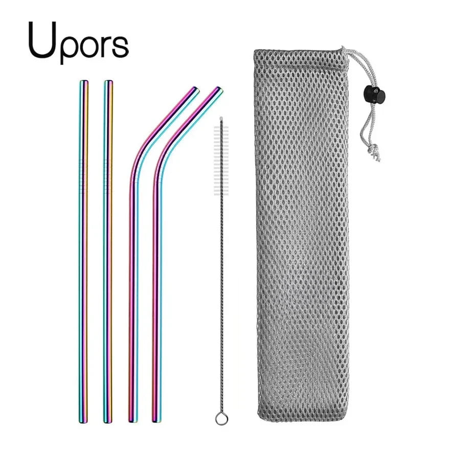 Reusable Stainless Steel Drinking Straws